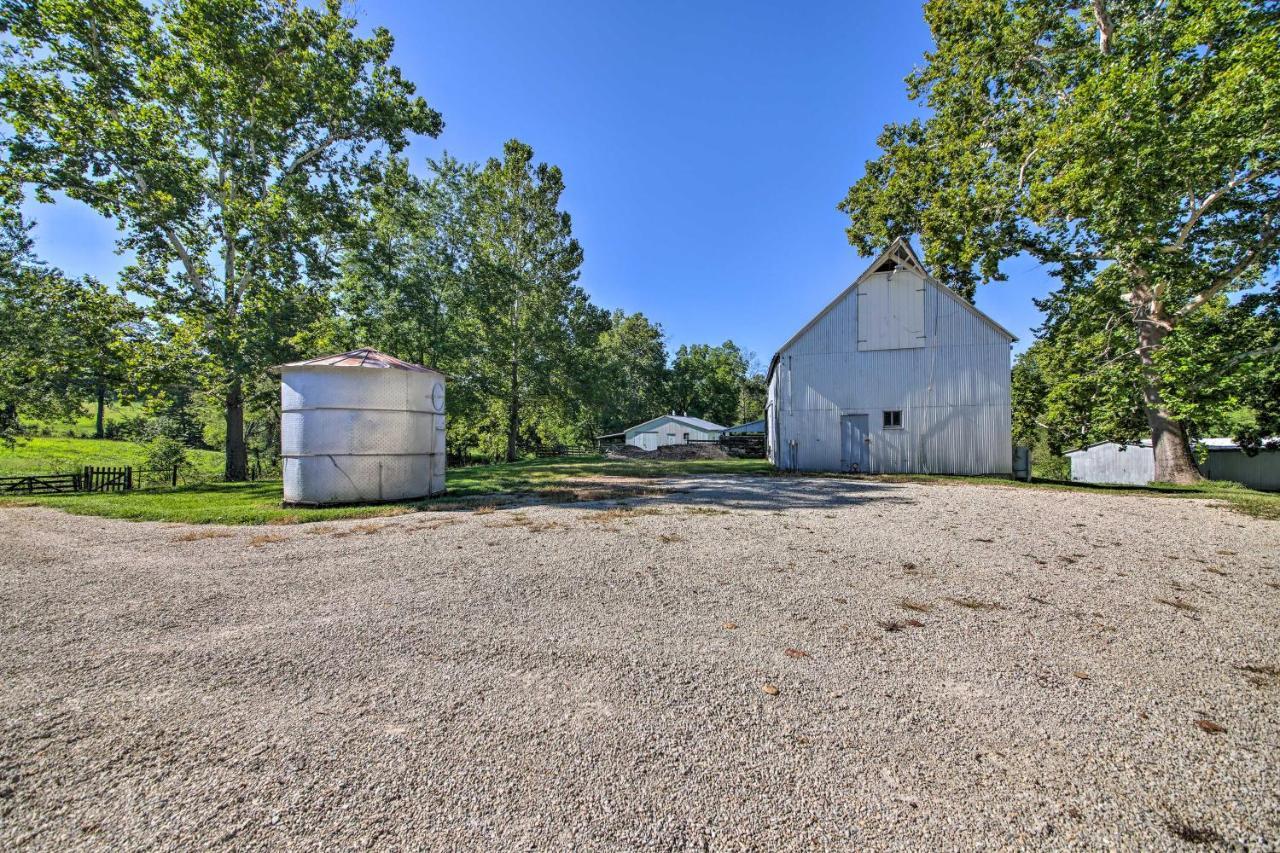 Peaceful Guest Home With Patio On 152-Acre Farm Berger Luaran gambar